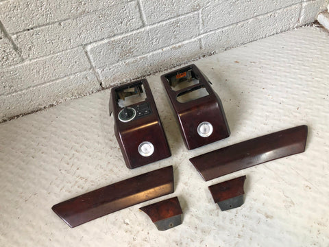 Range Rover L322 Trim Kit Dashboard Burr Wood Land Rover 2002 to 2006 R08105