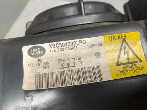 Range Rover L322 Headlight Xenon Near Side Facelift AFS XBC501392LPO K11056