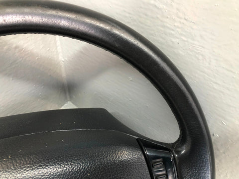 Range Rover P38 Steering Wheel Complete Black Leather 1994 to 2002