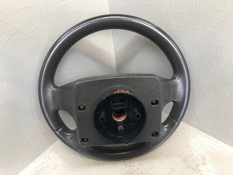 Range Rover P38 Steering Wheel Complete Black Leather 1994 to 2002