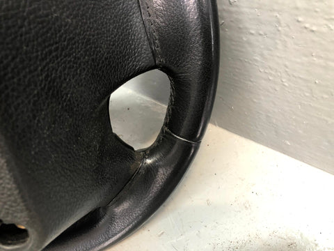Range Rover P38 Steering Wheel Complete Black Leather 1994 to 2002