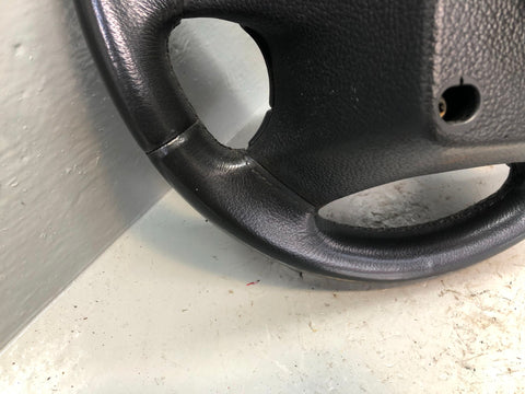 Range Rover P38 Steering Wheel Complete Black Leather 1994 to 2002