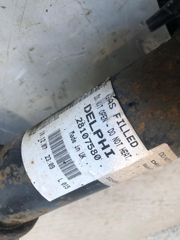 Range Rover L322 Air Suspension Strut Near Side Front 28107580 2006 to 2010