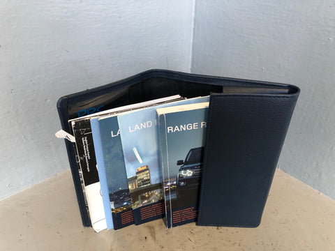 Range Rover Sport Handbook Manual in Wallet Facelift 2009 to 2013 C11095
