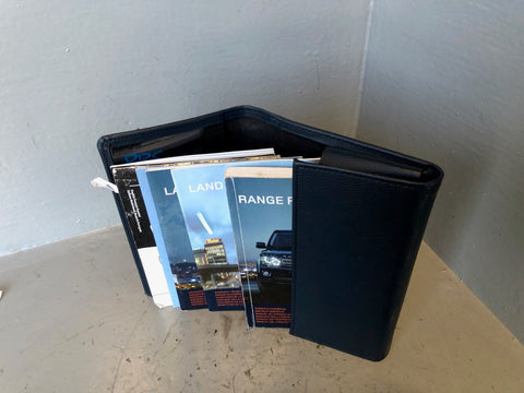 Range Rover Sport Handbook Manual in Wallet Facelift 2009 to 2013 C11095
