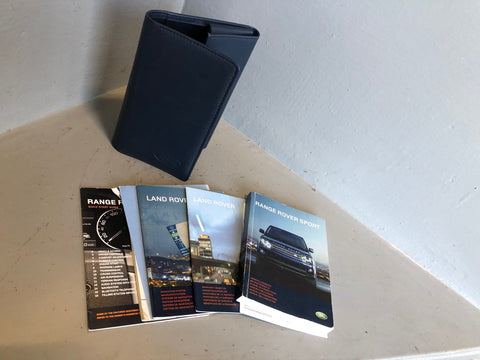 Range Rover Sport Handbook Manual in Wallet Facelift 2009 to 2013 C11095