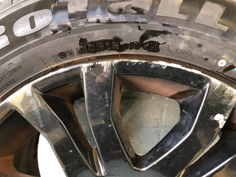 Freelander 2 Alloy Wheels and Tyre 18" Land Rover 235/60R18 2006 to 2015 R06055