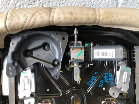 Range Rover L405 Seat Base Front Off Side Leather Almond 2013 to 2017 L18085