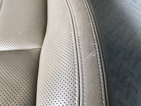 Range Rover L405 Seat Base Front Near Side Leather Almond 2013 to 2017 L18085
