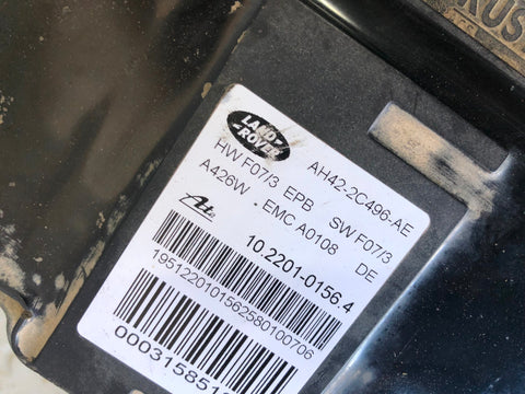 Range Rover L322 Electric Handbrake Module AH42-2C496-AE Facelift 2006 to 2013