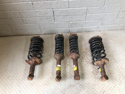 Discovery 3 Coil Shock Set x4 Springs Conversion Dunlop 03139A Land Rover D26036