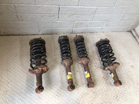 Discovery 3 Coil Shock Set x4 Springs Conversion Dunlop 03139A Land Rover D26036