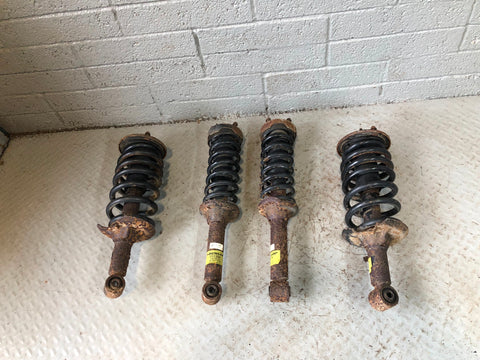 Discovery 3 Coil Shock Set x4 Springs Conversion Dunlop 03139A Land Rover D26036