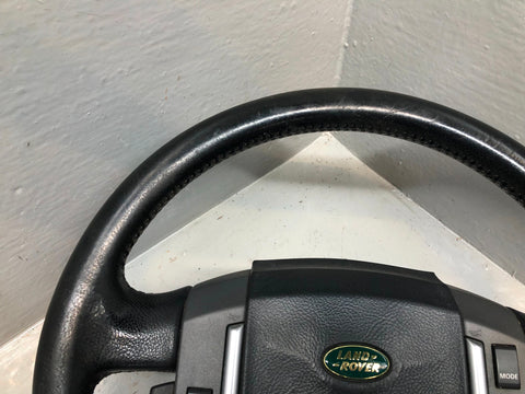 Steering Wheel Multi Function Leather Black Discovery 3 Range Rover Sport K05115