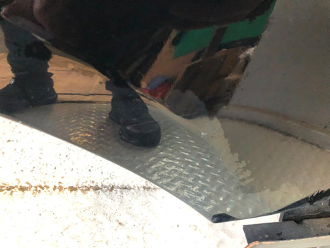 Range Rover L322 Near Side Wing Left Java Black LRC 967 2006 to 2009 R14115