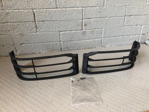Discovery 2 Headlight Guards Pair Set Travall TLG2002 Land Rover 1998 to 2002
