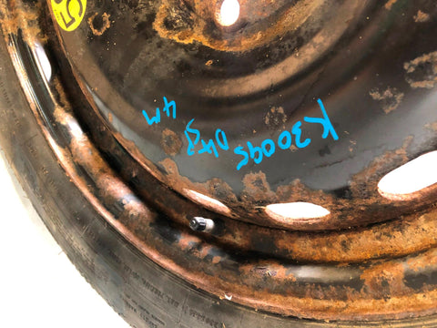 Discovery 4 Steel Wheel 19" Space Saver 175/80R19 Continental Land Rover K30095