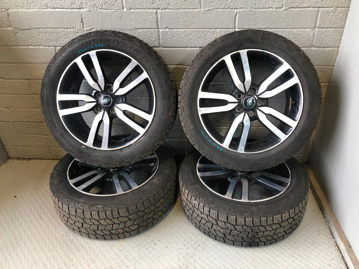 Discovery 3 4 Alloy Wheels And Tyres Landmark 255/50R20 X 4 Land Rover K30095