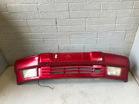 Range Rover P38 Front Bumper with Fog Light Rioja Red 601 1994 to 2002 L09036