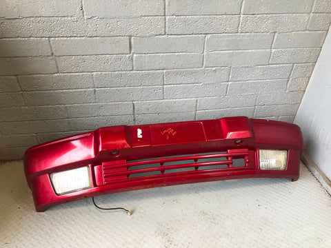 Range Rover P38 Front Bumper with Fog Light Rioja Red 601 1994 to 2002 L09036