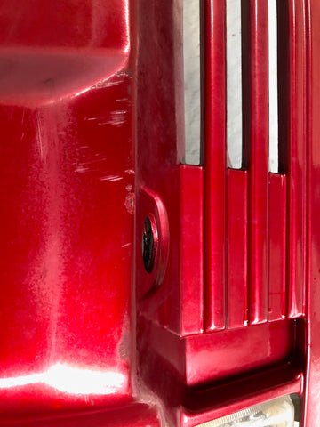Range Rover P38 Front Bumper with Fog Light Rioja Red 601 1994 to 2002 L09036