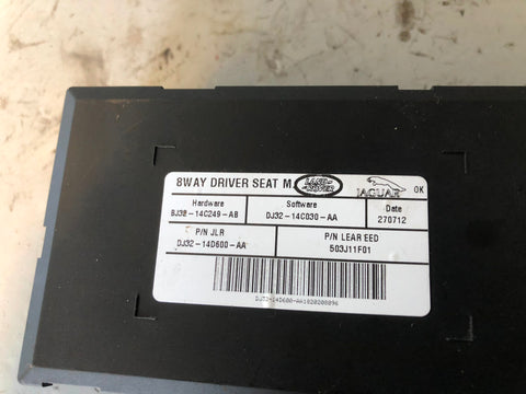 Range Rover Evoque Electric Seat Module Driver Memory BJ32-14C249-AB L538