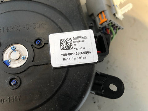 Range Rover L405 Cooled Seat Blower Fan Module Near Side Front 2013 to 2017