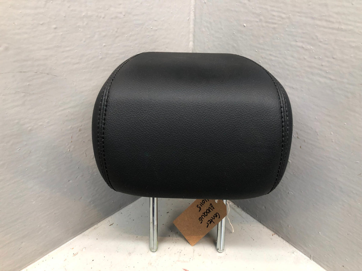 Range Rover Evoque Headrest Rear Centre Black Leather 2016 to 2018 L10115