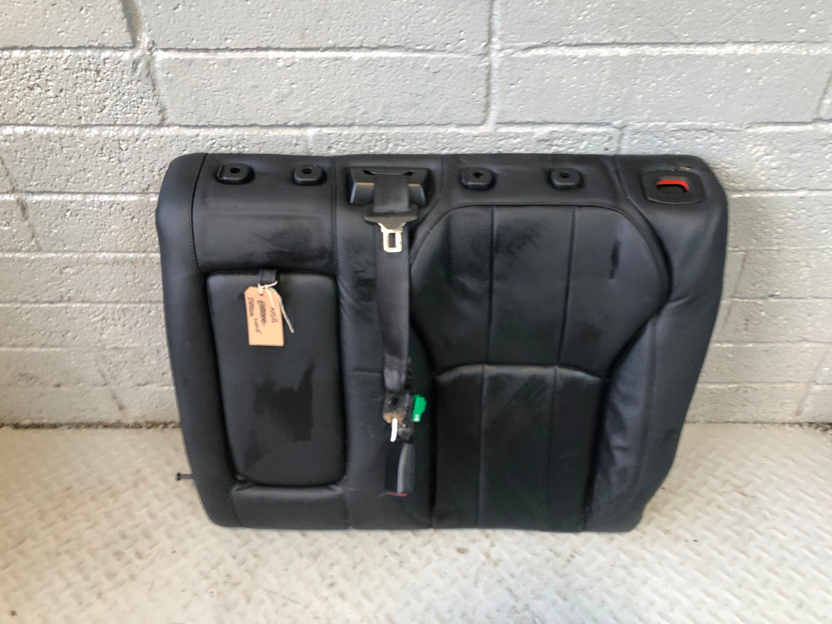 Range Rover Evoque Seat Back Rear Near Side Centre Leather Black 2016 to 2018