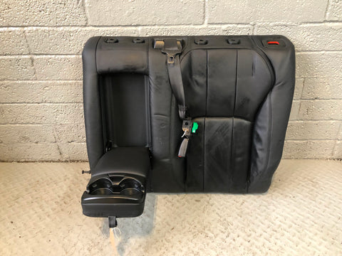 Range Rover Evoque Seat Back Rear Near Side Centre Leather Black 2016 to 2018