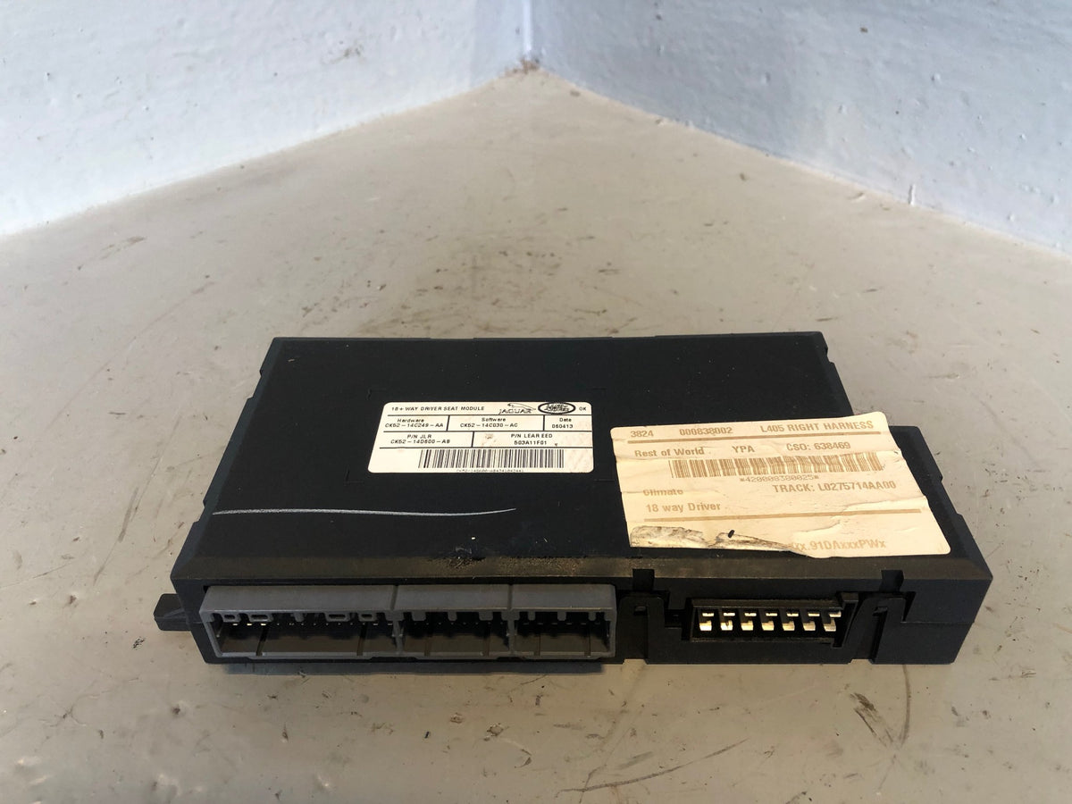 Range Rover L405 Driver Seat Control Module Off Side Front CK52-14C249-AA