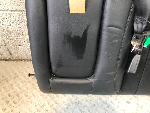 Range Rover Evoque Seat Back Rear Near Side Centre Leather Black 2016 to 2018