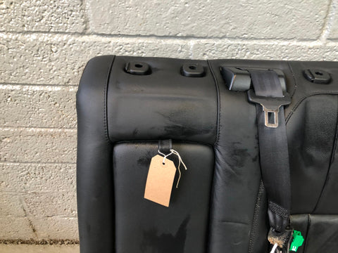 Range Rover Evoque Seat Back Rear Near Side Centre Leather Black 2016 to 2018