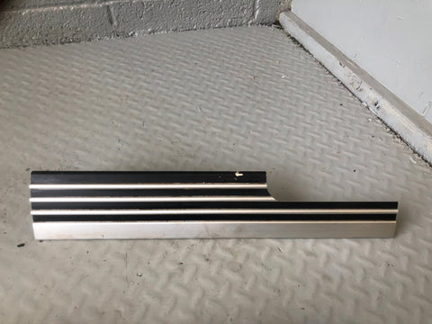 Range Rover L322 Kick Plates Full Set of 4 Aluminium Black 2002 to 2013 R31075