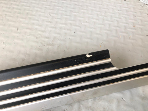 Range Rover L322 Kick Plates Full Set of 4 Aluminium Black 2002 to 2013 R31075
