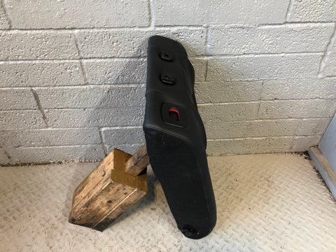 Range Rover Evoque Seat Back Rear Off Side Right Leather Black 2016 to 2018