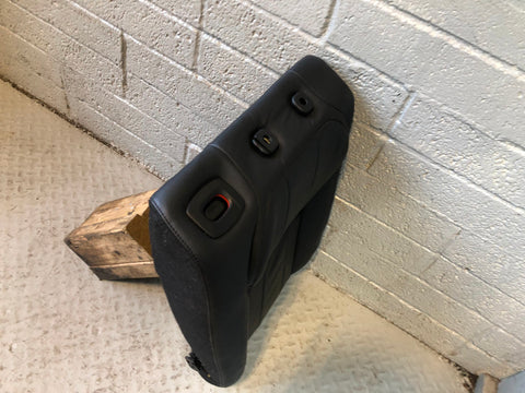 Range Rover Evoque Seat Back Rear Off Side Right Leather Black 2016 to 2018