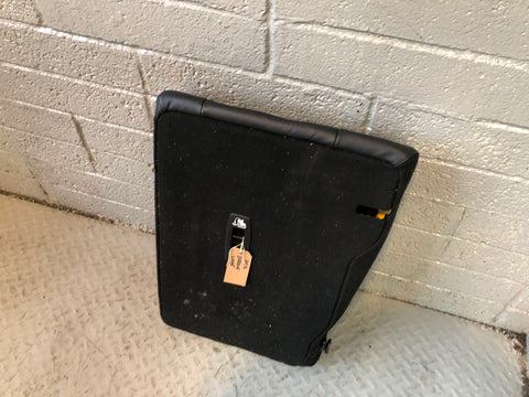 Range Rover Evoque Seat Back Rear Off Side Right Leather Black 2016 to 2018