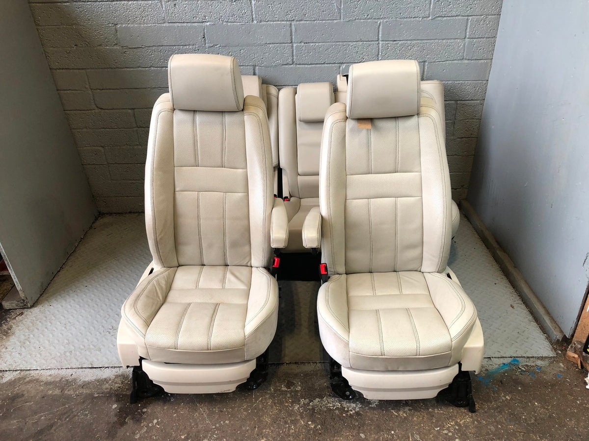 Range Rover Sport Seats Black Electric Full Leather x 5 Facelift L320 L09026