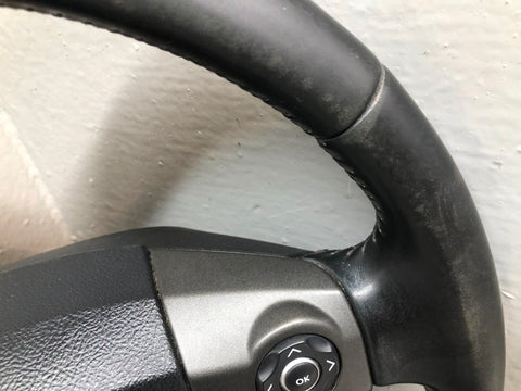 Discovery 4 Steering Wheel Leather Black Land Rover 2009 to 2013 L10046