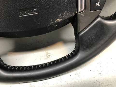 Discovery 4 Steering Wheel Leather Black Land Rover 2009 to 2013 L10046