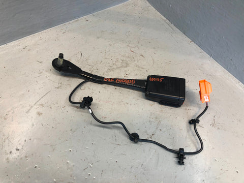 Range Rover Evoque Seat Belt Buckle Off Side Front 2011 to 2018 Orange Plug