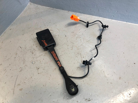 Range Rover Evoque Seat Belt Buckle Off Side Front 2011 to 2018 Orange Plug