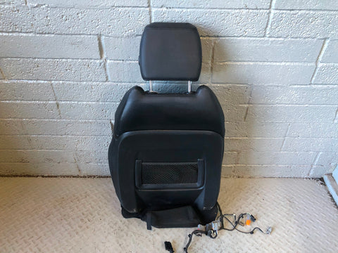 Range Rover Evoque Seat Back Front Near Side Left Leather Black 2016 to 2018