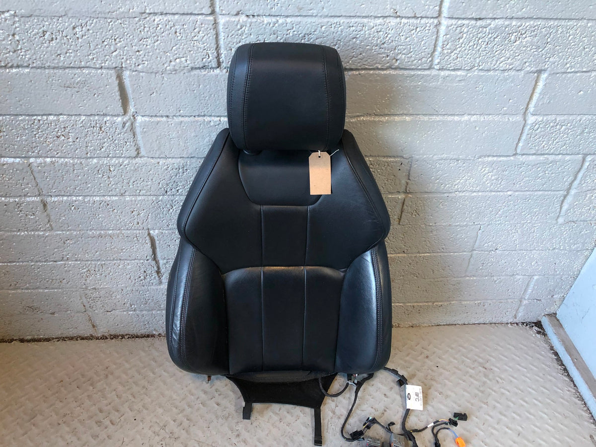 Range Rover Evoque Seat Back Front Off Side Right Leather Black 2016 to 2018