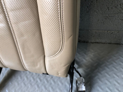 Range Rover L405 Seat Back Rear Off Side Leather Almond 2013 to 2017