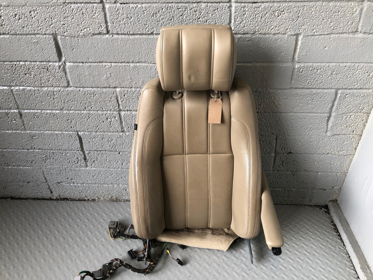 Range Rover L405 Seat Back Front Off Side Right Leather Almond 2013 to 2017