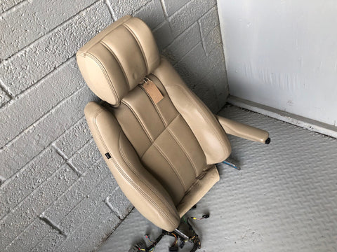 Range Rover L405 Seat Back Front Off Side Right Leather Almond 2013 to 2017