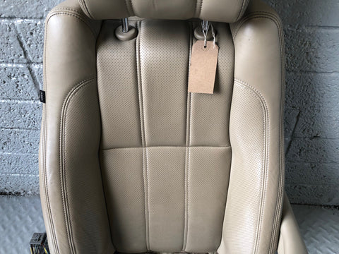 Range Rover L405 Seat Back Front Off Side Right Leather Almond 2013 to 2017