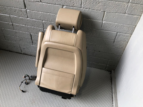 Range Rover L405 Seat Back Front Off Side Right Leather Almond 2013 to 2017